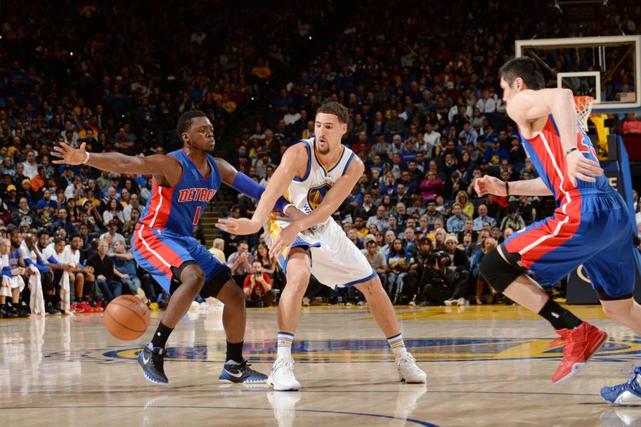 Detroit Pistons contro Golden State Warriors (Getty Images)
